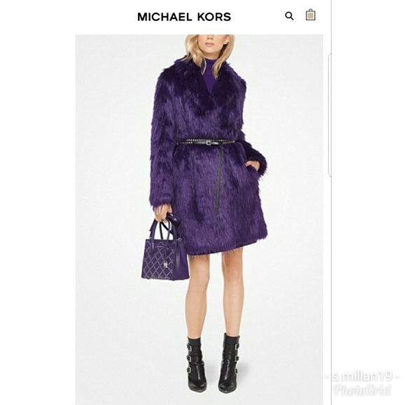 Michael Kors Jackets & Blazers - NWOT Michael Kors faux fur coat